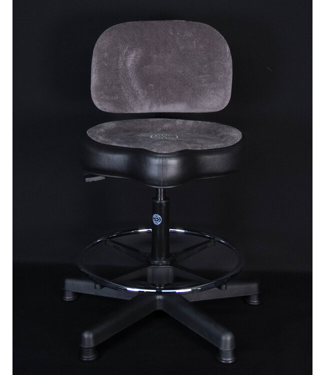 Roc N Soc Lunar with Backrest & Footrest - Grey