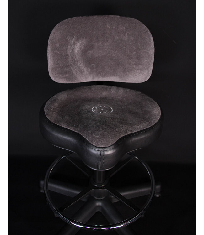 Roc N Soc Lunar with Backrest & Footrest - Grey