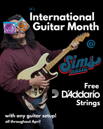 Free Strings with Guitar Setups!
