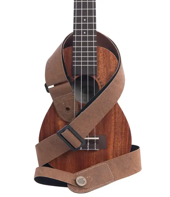 Kala Eco Ukulele Strap, Whiskey