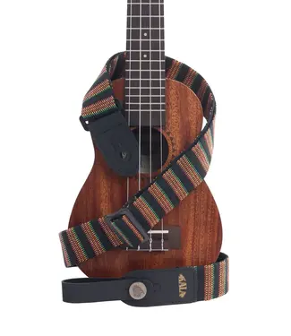 Kala Kala Stripe Ukulele Strap, Rasta Strap