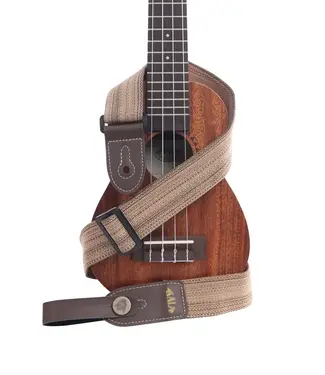 Kala Kala Heather Ukulele Strap, Brown