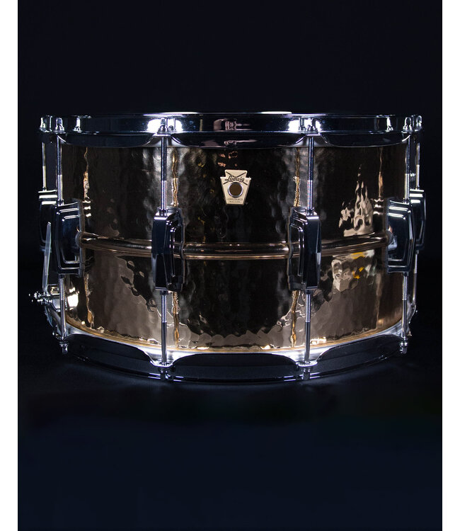Ludwig 14" x 8" Hammered Bronze Supraphonic Snare - B-Stock