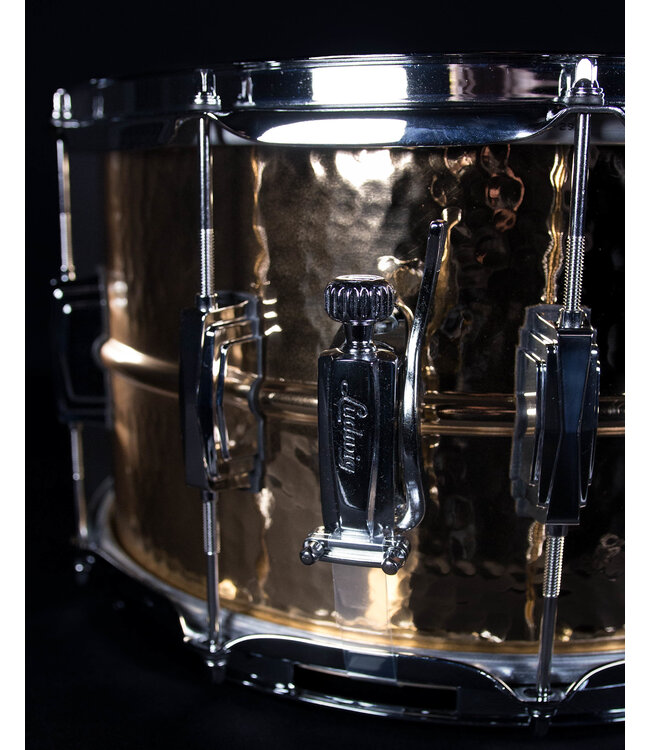 Ludwig 14" x 8" Hammered Bronze Supraphonic Snare - B-Stock