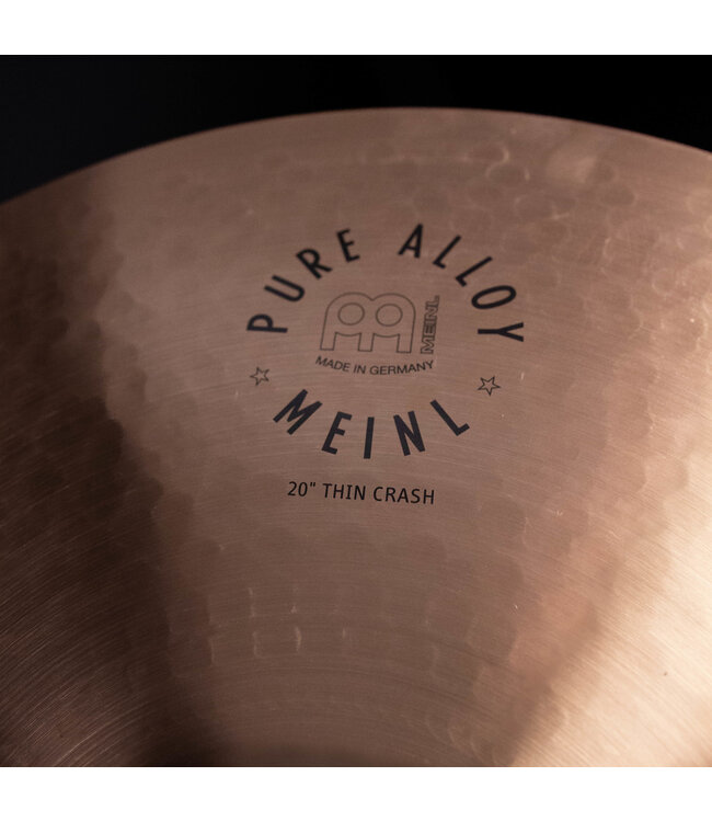 Meinl 20" Pure Alloy Traditional Thin Crash