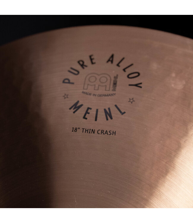 Meinl 18" Pure Alloy Traditional Thin Crash