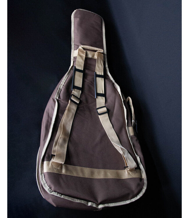 Ibanez Nylon Acoustic Guitar Gig Bag, Concert Size, Brown/Cream