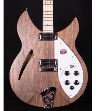 Rickenbacker Rickenbacker 330W Thinline Semi-Acoustic, Walnut Body, Maple FB with Case