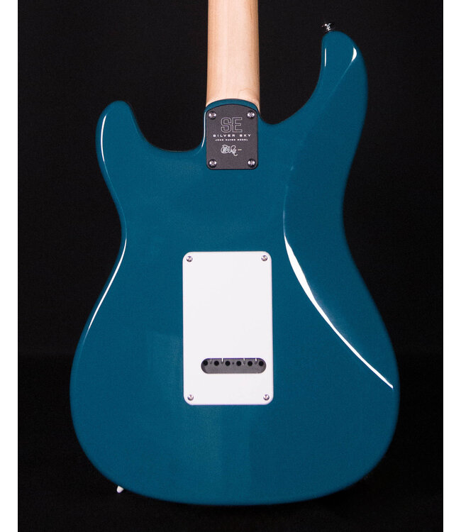 PRS SE Silver Sky, Maple Fingerboard, Nylon Blue