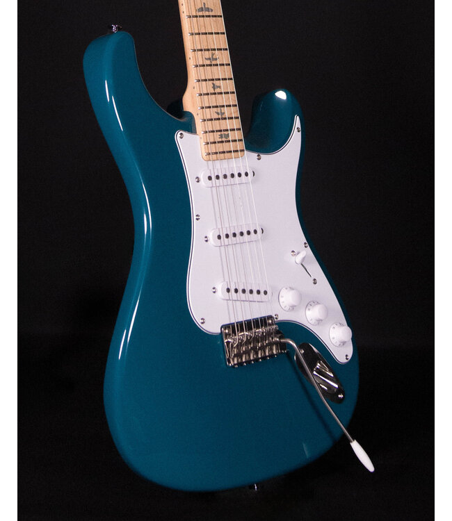 PRS SE Silver Sky, Maple Fingerboard, Nylon Blue