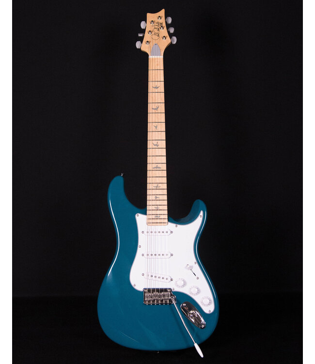 PRS SE Silver Sky, Maple Fingerboard, Nylon Blue