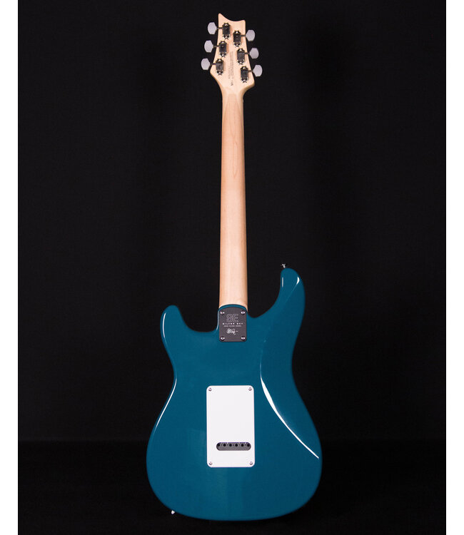 PRS SE Silver Sky, Maple Fingerboard, Nylon Blue