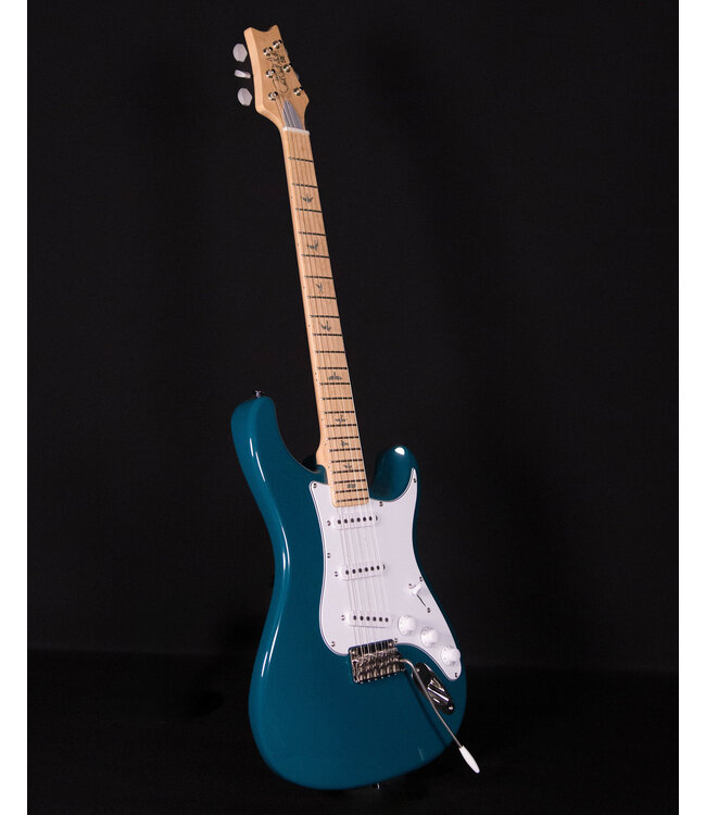 PRS SE Silver Sky, Maple Fingerboard, Nylon Blue