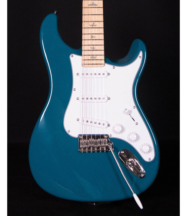 PRS SE Silver Sky, Maple Fingerboard, Nylon Blue