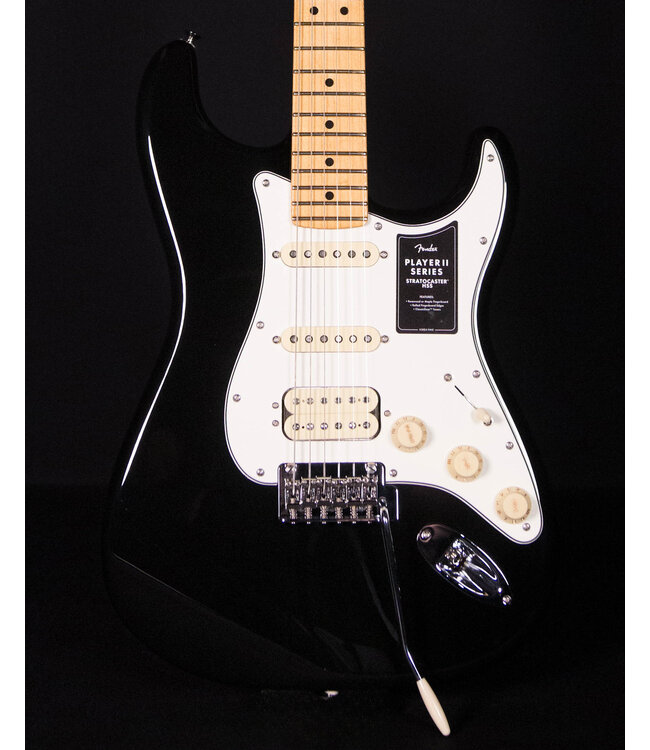Fender Player II Stratocaster HSS, Maple FB, Black