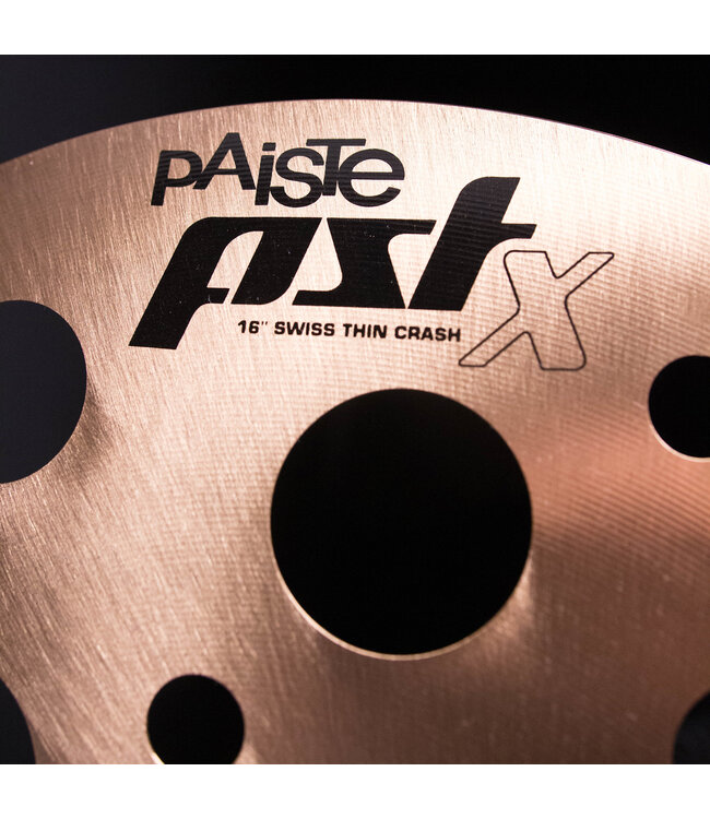 Paiste 16" PSTX Swiss Thin Crash Cymbal