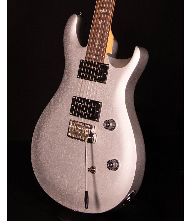 PRS SE CE24 Standard Satin, Metallic Silver