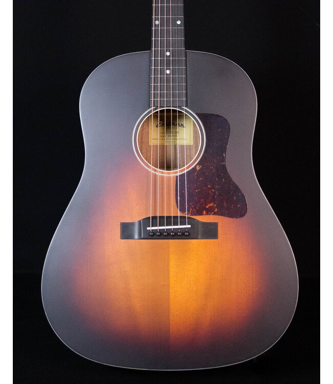 Eastman E1SS-SB Slope Shoulder Dreadnaught, Satin Sunburst with Deluxe Padded Bag