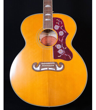 Gibson Epiphone Inspired By Gibson J-200 All Solid Acoustic with Fishman Sonitone, Aged Natural Antique