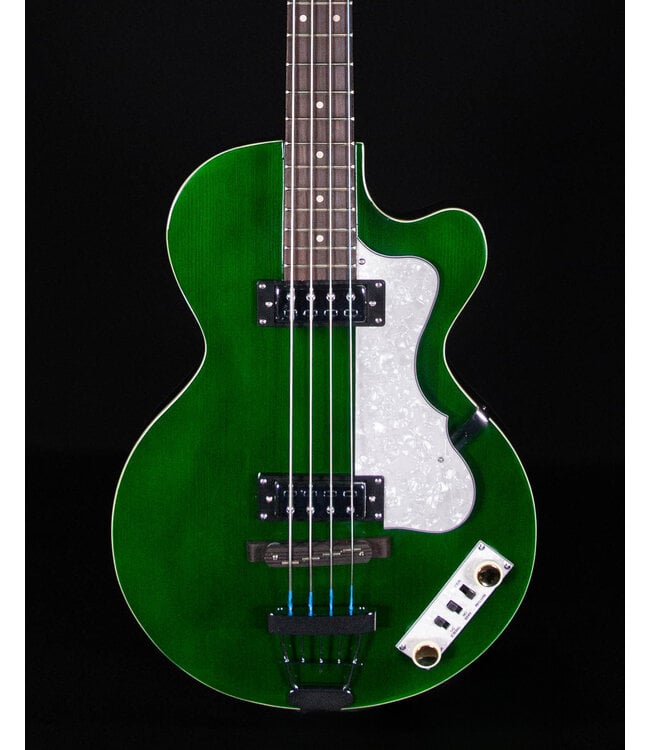 Hofner Ignition PRO Club Bass, Green Burst - Blem