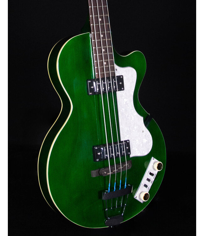 Hofner Ignition PRO Club Bass, Green Burst - Blem
