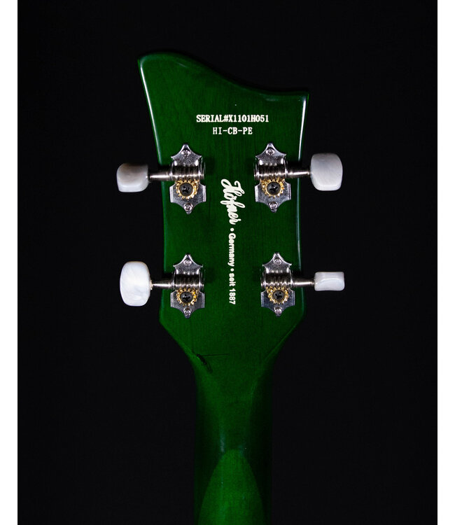 Hofner Ignition PRO Club Bass, Green Burst - Blem