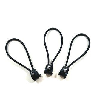 D'Addario D'Addario 1/4" Elastic Cable Tie - 3 Pack