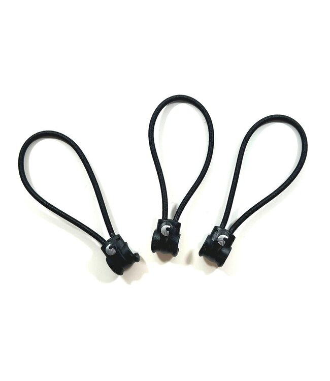 D'Addario D'Addario 1/4" Elastic Cable Tie - 3 Pack