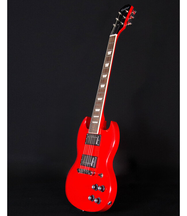 Epiphone Power Players SG Pack, Bag, Cable, Picks - Lava Red