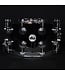 DW 14" x 8" Black Nickel Over Brass, Chrome Hardware