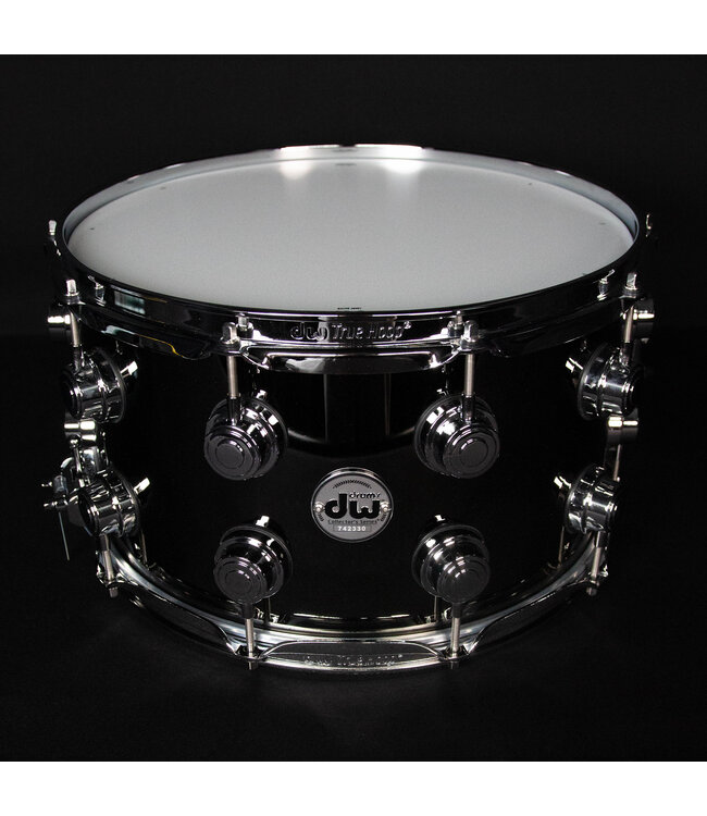 DW 8" x 14" Black Nickel Over Brass, Chrome Hardware