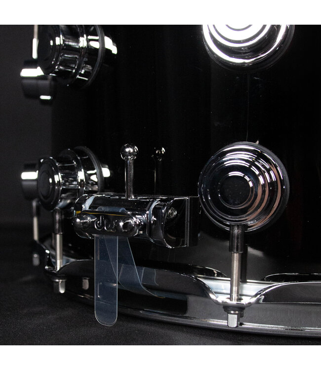 DW 8" x 14" Black Nickel Over Brass, Chrome Hardware