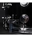 DW 14" x 8" Black Nickel Over Brass, Chrome Hardware