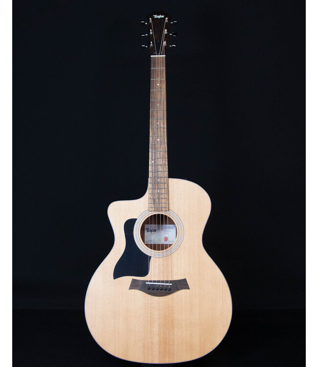 Taylor 114ce Acoustic Electric Guitar, Spruce Top, Left-Handed, with Gig Bag