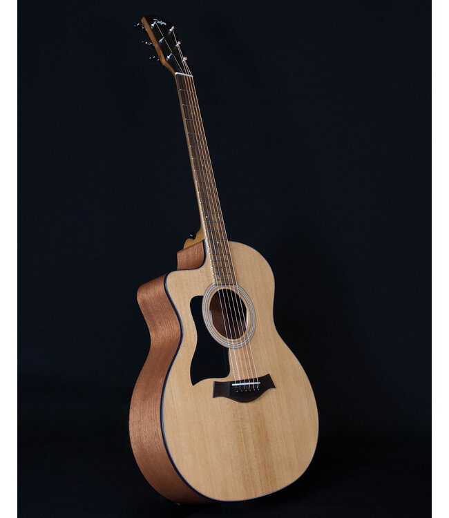 Taylor 114ce Acoustic Electric Guitar, Spruce Top, Left-Handed, with Gig Bag