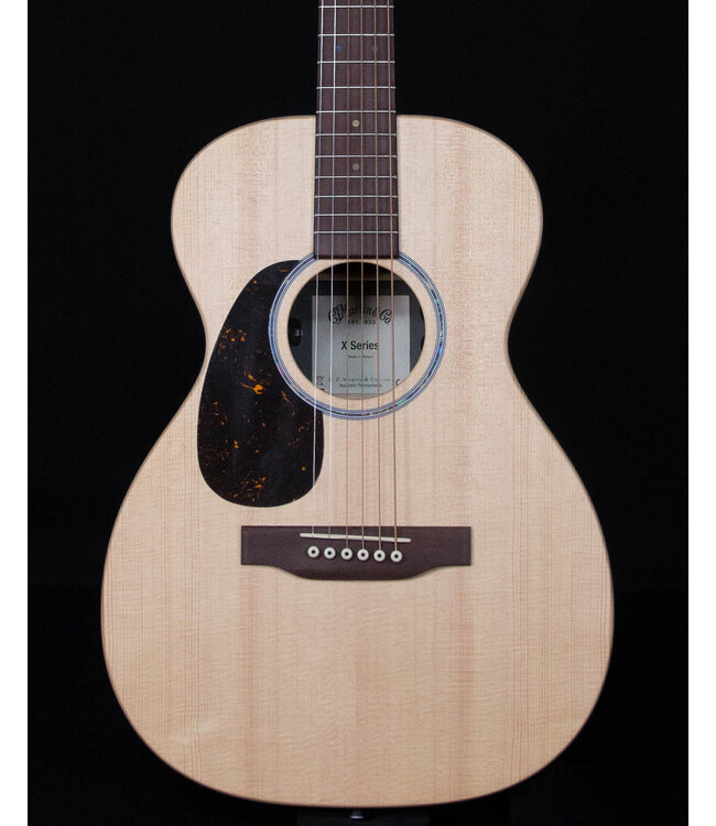 Martin 0-X2EL Acoustic/Electric, Left Handed, Sitka/Cocobolo HPL with Soft Shell Case