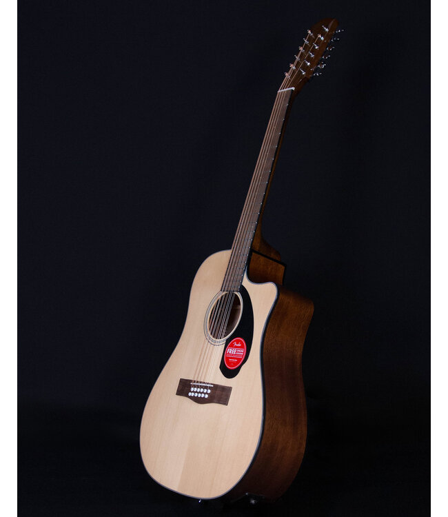 Fender CD60SCE 12-String, Natural