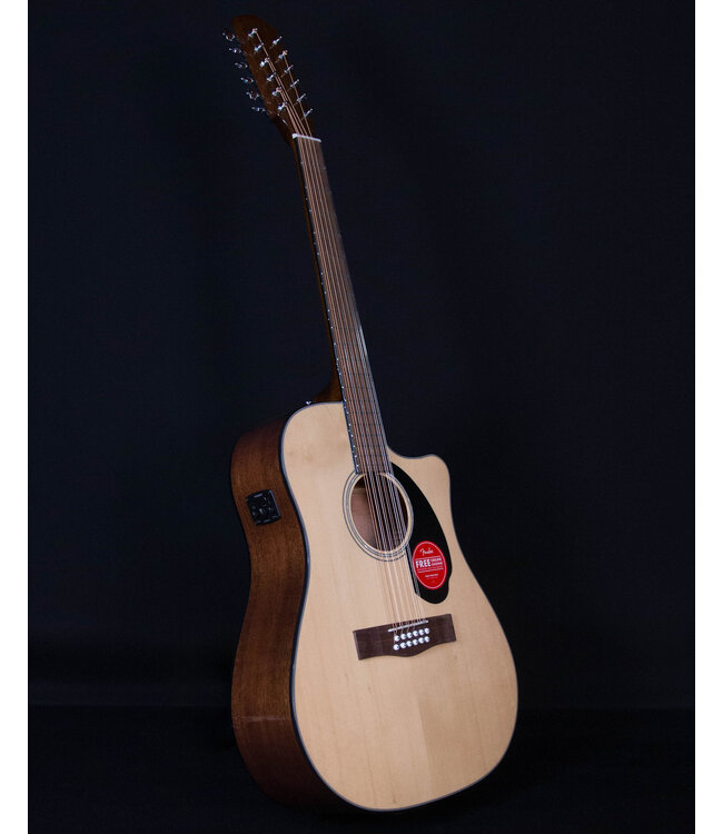 Fender CD60SCE 12-String, Natural