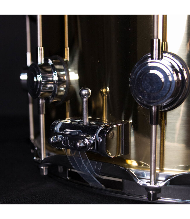 DW 14" x 6.5" Brass Snare, Polished