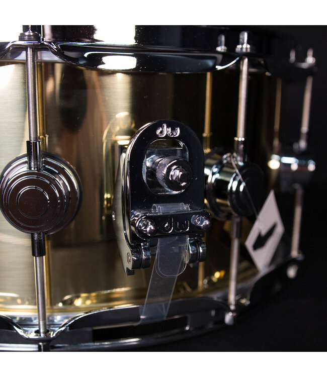 DW 14" x 6.5" Brass Snare, Polished