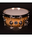 DW DW 14" x 6.5" Exotic SSC Maple Snare Drum, Quick Candy Black Burst over Mapa Burl Lacquer