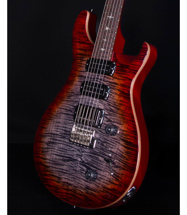 PRS SE Studio, Charcoal Cherry Burst