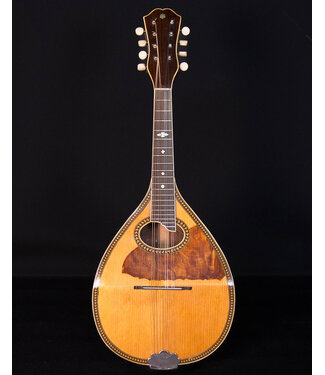 Stahl Stahl Flat Back Vintage Mandolin with Original Case - USED