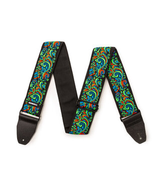 Dunlop Dunlop Jimi Hendrix™ Blacklight Love Drops Blue Strap