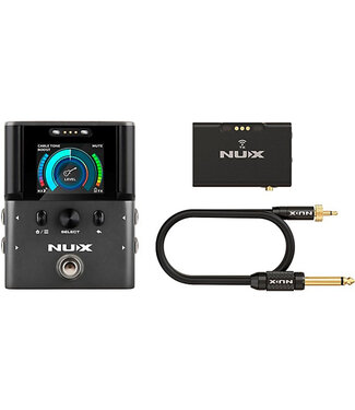 Nux NUX B-8 2.4GHz Pedalboard Wireless System with Tuner and Boost Effect
