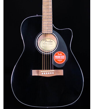 Fender Fender CC-60SCE Concert, Walnut FB, Black