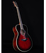 Yamaha FS830 Small Body Acoustic, Solid Top, Mahogany FB, Dusk Sun Red