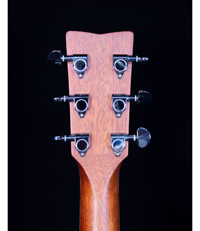 Yamaha FS830 Small Body Acoustic, Solid Top, Mahogany FB, Dusk Sun Red