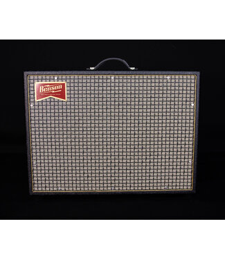 Benson Amps Benson Amps Monarch Reverb Plus, Black Tolex/Check Grill/Gold Piping