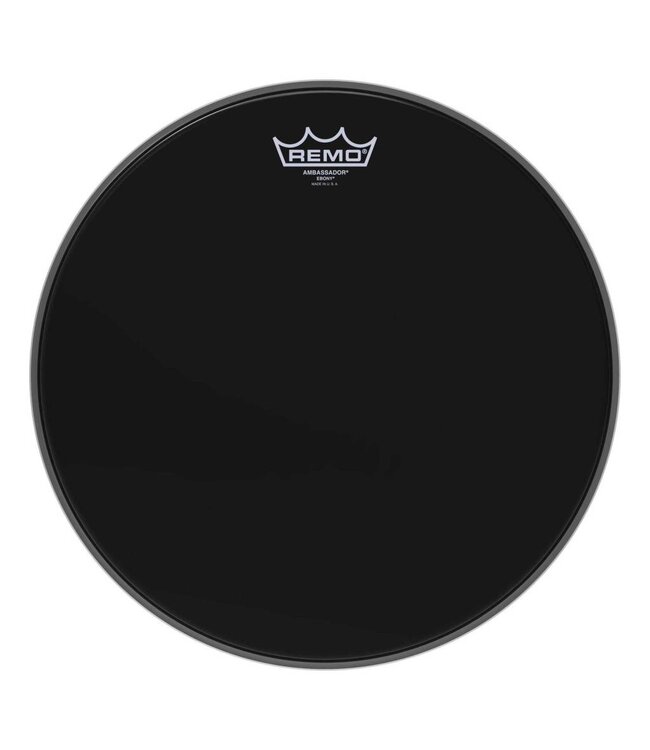 Remo 14" Ambassador Ebony